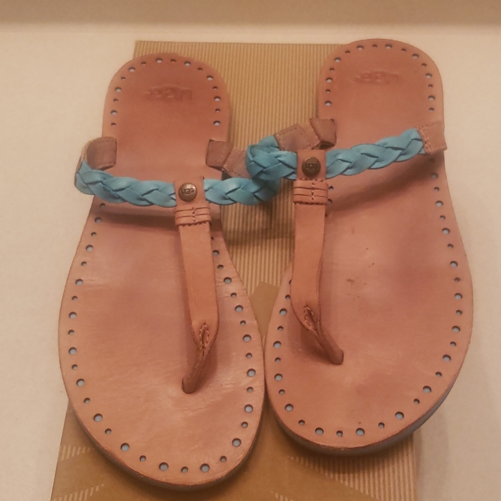 Blue UGG Sandals/Slides